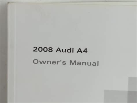 Original Audi A4 2008 Service Manual Book Guide With Case Ebay Original Audi A4 2008 Service Manual Book Guide With Case Ebay