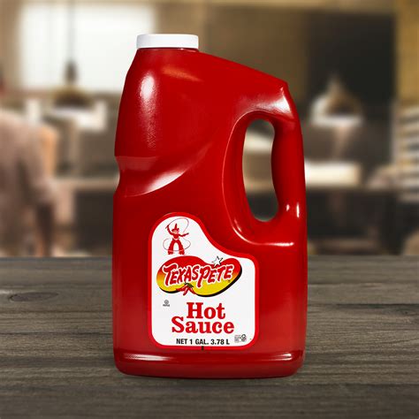 Original Hot Sauce Gallon Texas Pete Foodservice
