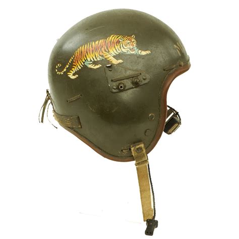 Original U S Korean War Type P 3 Flight Helmet Converted To Tanker Original U S Korean War Type P 3 Flight Helmet Converted To Tanker
