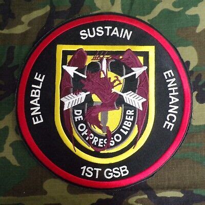 Original Us Army Gsb 1St Sfg A 1St Special Forces Group Support 10 Patch Ebay Original Us Army Gsb 1St Sfg A 1St Special Forces Group Support 10 Patch Ebay