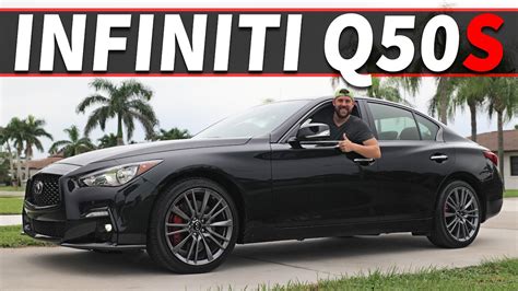 Over Boosted And Over Priced 2023 Infiniti Q50 Red Sport Review Buying Guide Youtube