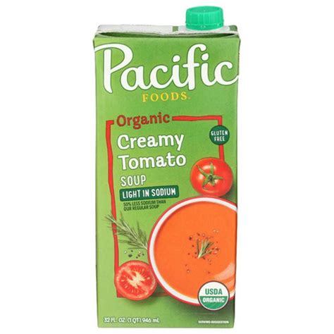 Pacific Natural Foods Organic Creamy Tomato Soup Us Foods Chef Amp 39 Store