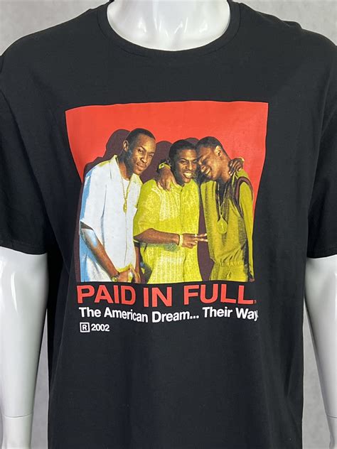 Paid In Full Mens Movie Scene Calvin Ace Mitch Black Tee Shirt New S M L Xl Ebay