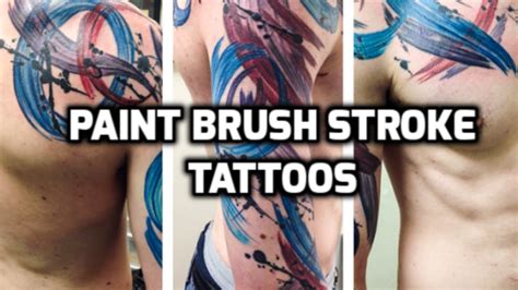 Paint Brush Strokes Tattoos Hd Amazing Tattoo Ideas Youtube Paint Brush Strokes Tattoos Hd Amazing Tattoo Ideas Youtube