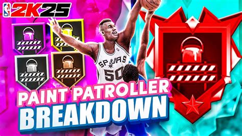 Paint Patroller Badge Nba 2Kw Paint Patroller Badge Nba 2Kw