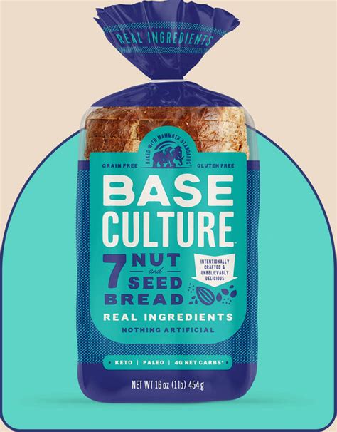 Paleo Certified 7 Nut Seed Bread Base Culture Baseculture
