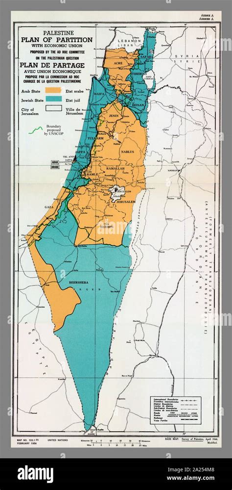 Palestine Map Mandate Hi Res Stock Photography And Images Alamy