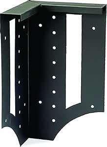 Panacea 89584 Raised Garden Bed Corner Brackets Black