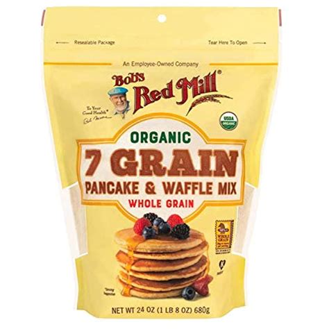 Pancake Mix Bob S Red Mill Organic Multi Grain Pancake Waffle Mix 24 Oz Disney Pancake Maker Waffle Makers