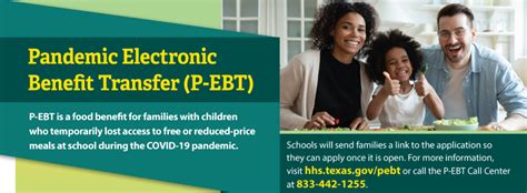Pandemic Electronic Benefit Transfer P Ebt Tahoka Isd
