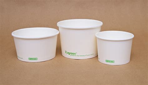 Paper Bowls And Lids Agreen Products