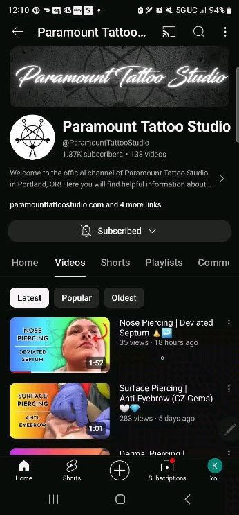 Paramounttattoostudio Instagram Photos And