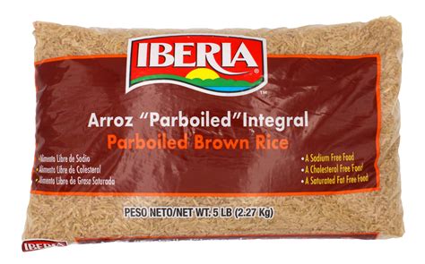 Parboiled Brown Rice 50 Lb