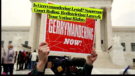 Partisan Gerrymandering In Redistricting On Trial At Supreme Court
