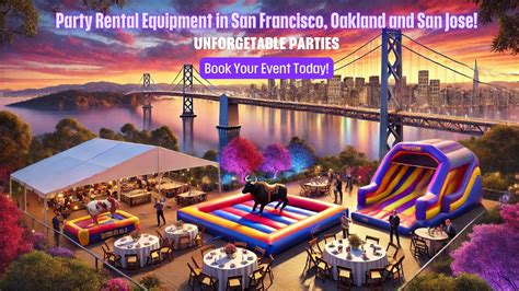 Party Rental Equipment Rental Services In San Francisco Oakland San Jose Ca California Prime Time Interactive
