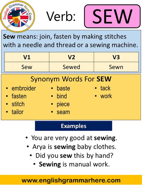 5 Ways to Sew