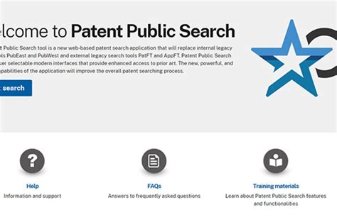 Patent Public Search Tool A Streamlined Way To Search All U S