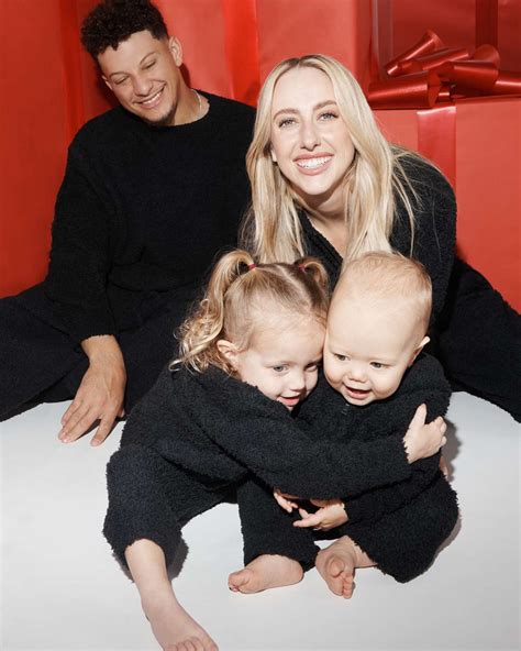 Patrick And Brittany Mahomes Star In Skims Holiday Campaign With Their Kids