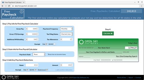 Paycheck Calculator Oregon