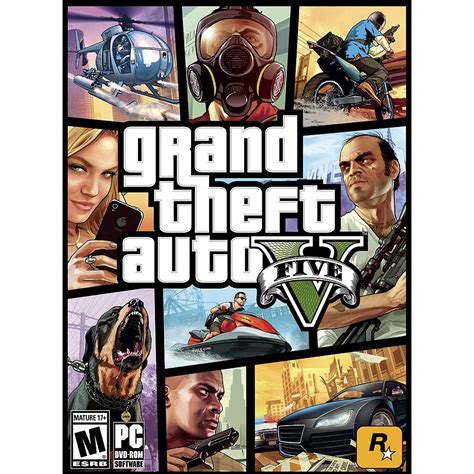 Pc Grand Theft Auto V 3 4 Rockstar Games Pc Grand Theft Auto V 3 4 Rockstar Games