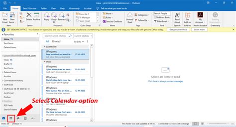 Pdf Tutorial Add Dar Room Calendar In Outlook On Desktop 1 Open