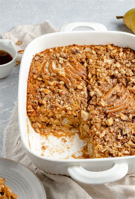 Pear Baked Oatmeal
