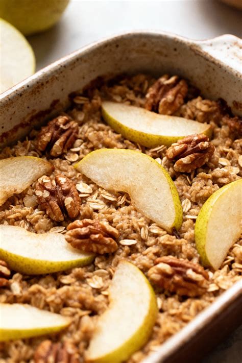 Pear Oatmeal Bake