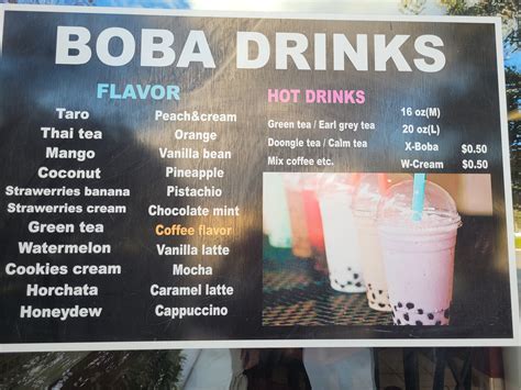 Pearly Drinks Best Boba Tea In Bakersfield California