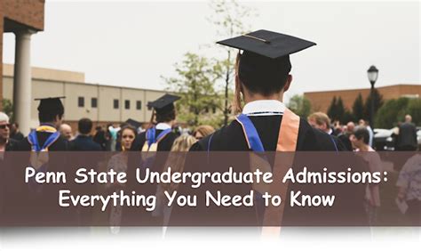Penn State Admissions Portal Everything You Should Know