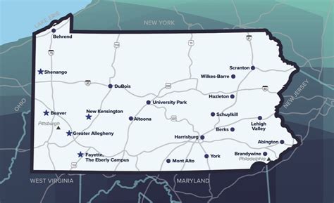 Penn State Branch Locations