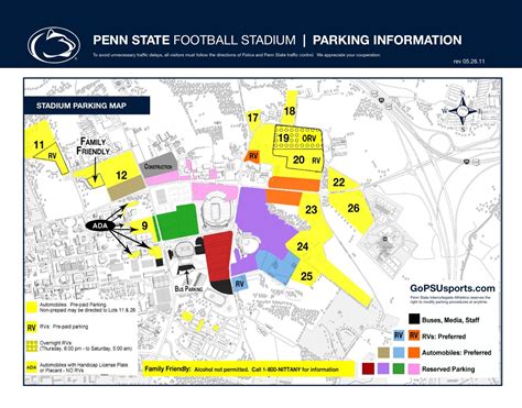 Penn State Football Parking Beaver Stadium 2025 Parking Passes Penn State Football Parking Beaver Stadium 2025 Parking Passes
