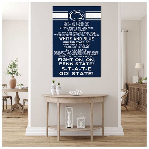 Penn State Nittany Lions Stadium 1 Sport 5 Panel Canvas Art Wall