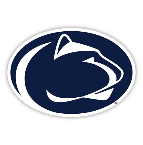 Penn State Nittany Lions Vinyl Mascot Decal Sticker Etsy Uk
