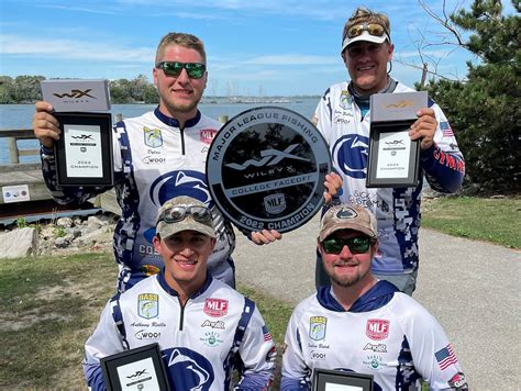 Penn State University Wins Mlf College Tournament At Lake Erie The