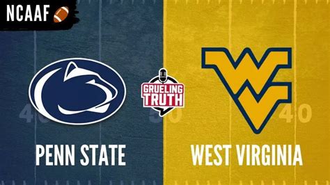 Penn State vs West Virginia Football