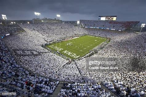 Penn State White Out Photos And Premium High Res Pictures Getty Images