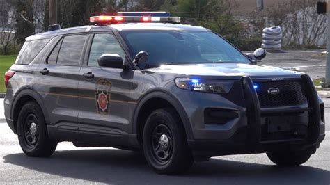 Pennsylvania State Police Car M1 11 Responding 11 12 21 Youtube
