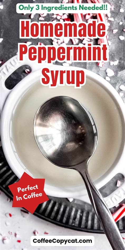 Peppermint Syrup Coffeecopycat Com