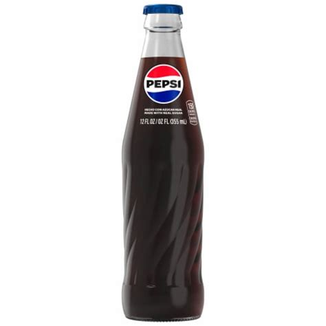 Pepsi Cola Soda Glass Bottles 12 Oz X 6 Ct Delivery Near Me Doordash