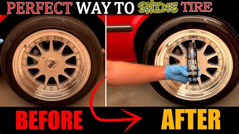 Perfect Method To Shine Car Tire I Incredibly Durable Tire Shine Cera Trim By The Last Coat Perfect Method To Shine Car Tire I Incredibly Durable Tire Shine Cera Trim By The Last Coat