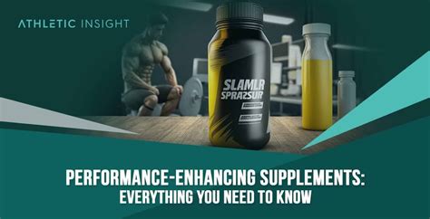 Performance Enhancing Supplements What You Should Know