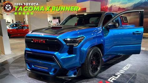 Performance Meets Style 2024 Toyota Tacoma X Runner Concept Unveiled Youtube