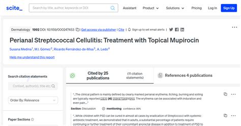 Perianal Streptococcal Cellulitis Treatment With Topical Mupirocin