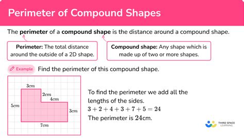 Perimeter Of Compound Shapes Gcse Maths Steps Examples