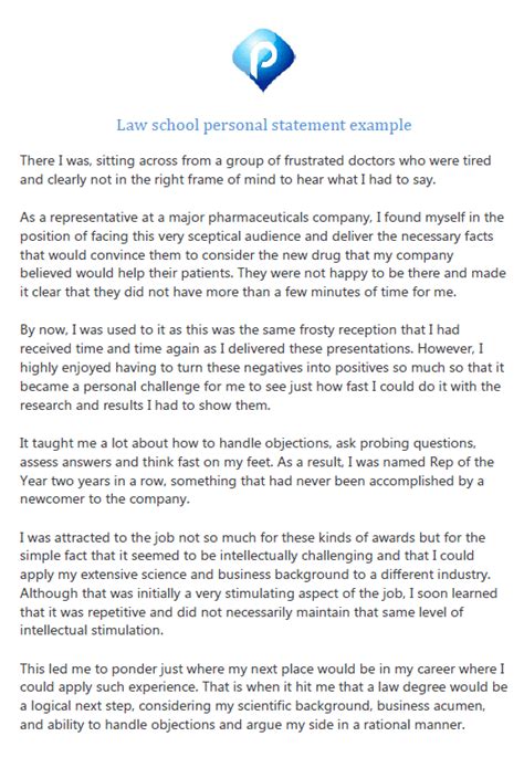 Law School Personal Statement Guide