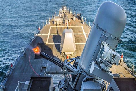 Phalanx Close In Weapon System Proves Critical Efficiency In Shielding