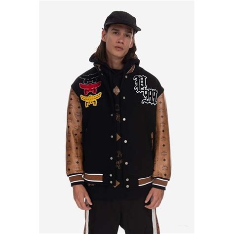 Phenomenon Kurtka Bomber Z Domieszk We Ny X Mcm Stadium Kolor Czarny Prm Phenomenon Kurtka Bomber Z Domieszk We Ny X Mcm Stadium Kolor Czarny Prm