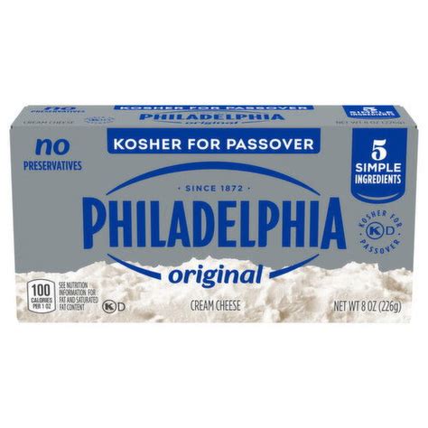 Philadelphia Cream Cheese Original 8 Ounce Super 1 Foods