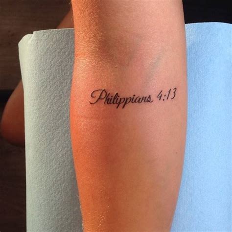 Philippians 4 13 Tattoo