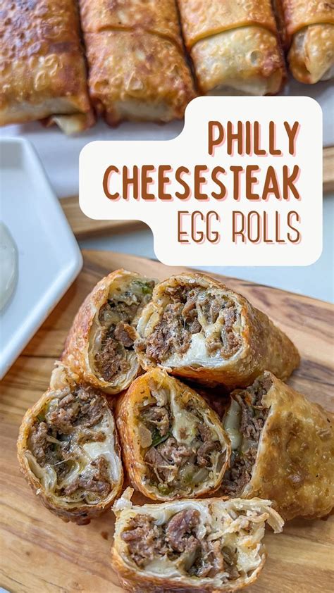 Philly Cheesesteak Eggrolls Artofit